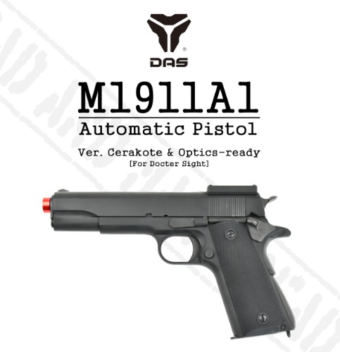M1911A1 Black Edition  CERAKOTE®  - Optic-Ready