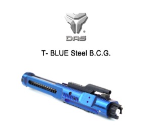 DAS COMPETITION STEEL BOLT CARRIER GROUP – T- Blue